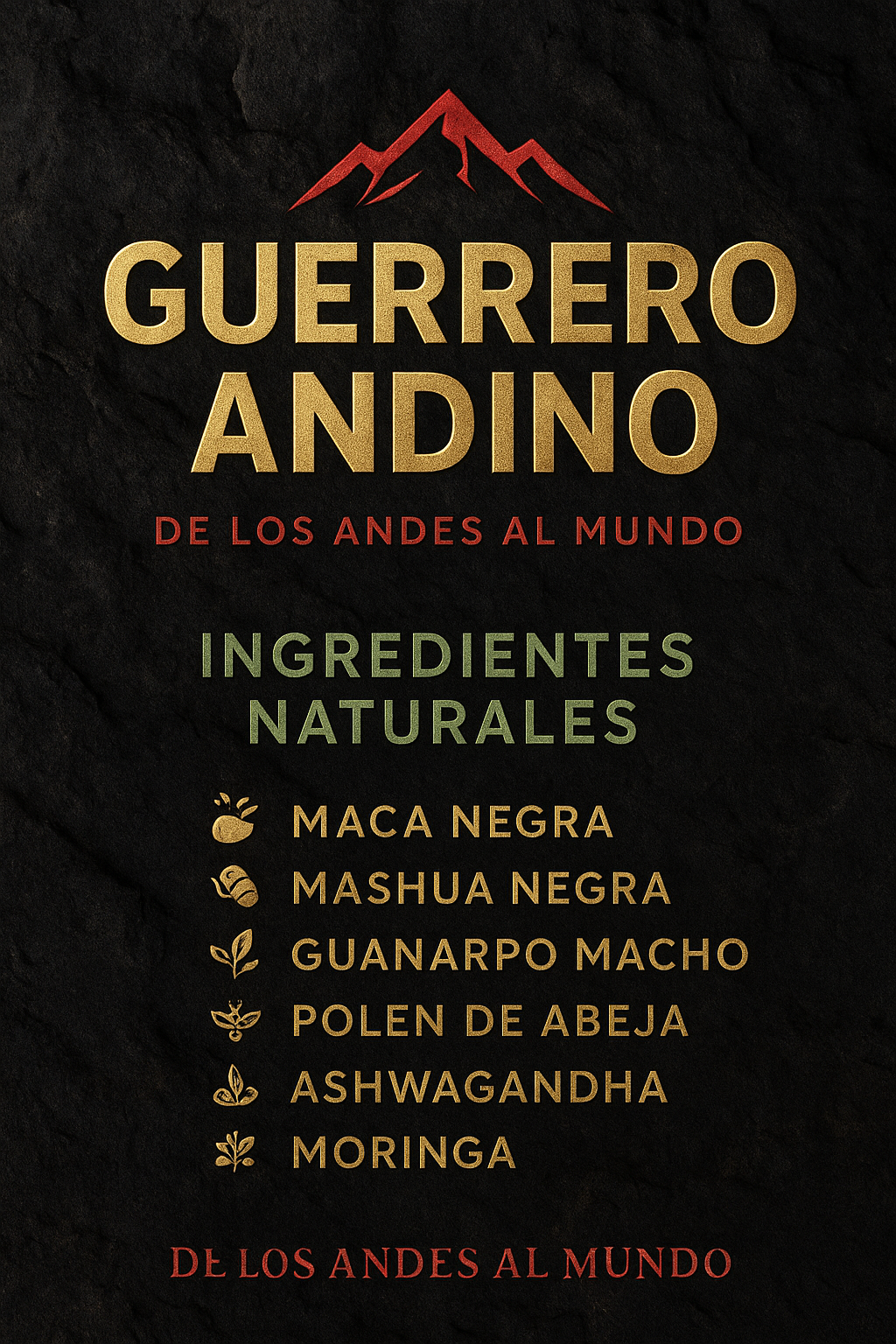 POTENCIADOR SEXUAL, (Guerrero andino)