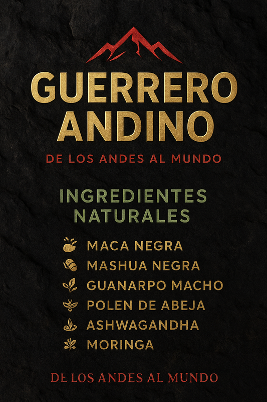 POTENCIADOR SEXUAL, (Guerrero andino)