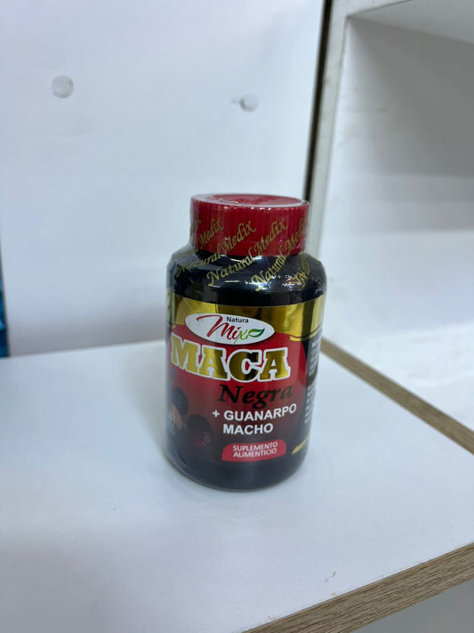 Aumenta tu potencia y energía con la MACA NEGRA y el GUANARPO MACHO